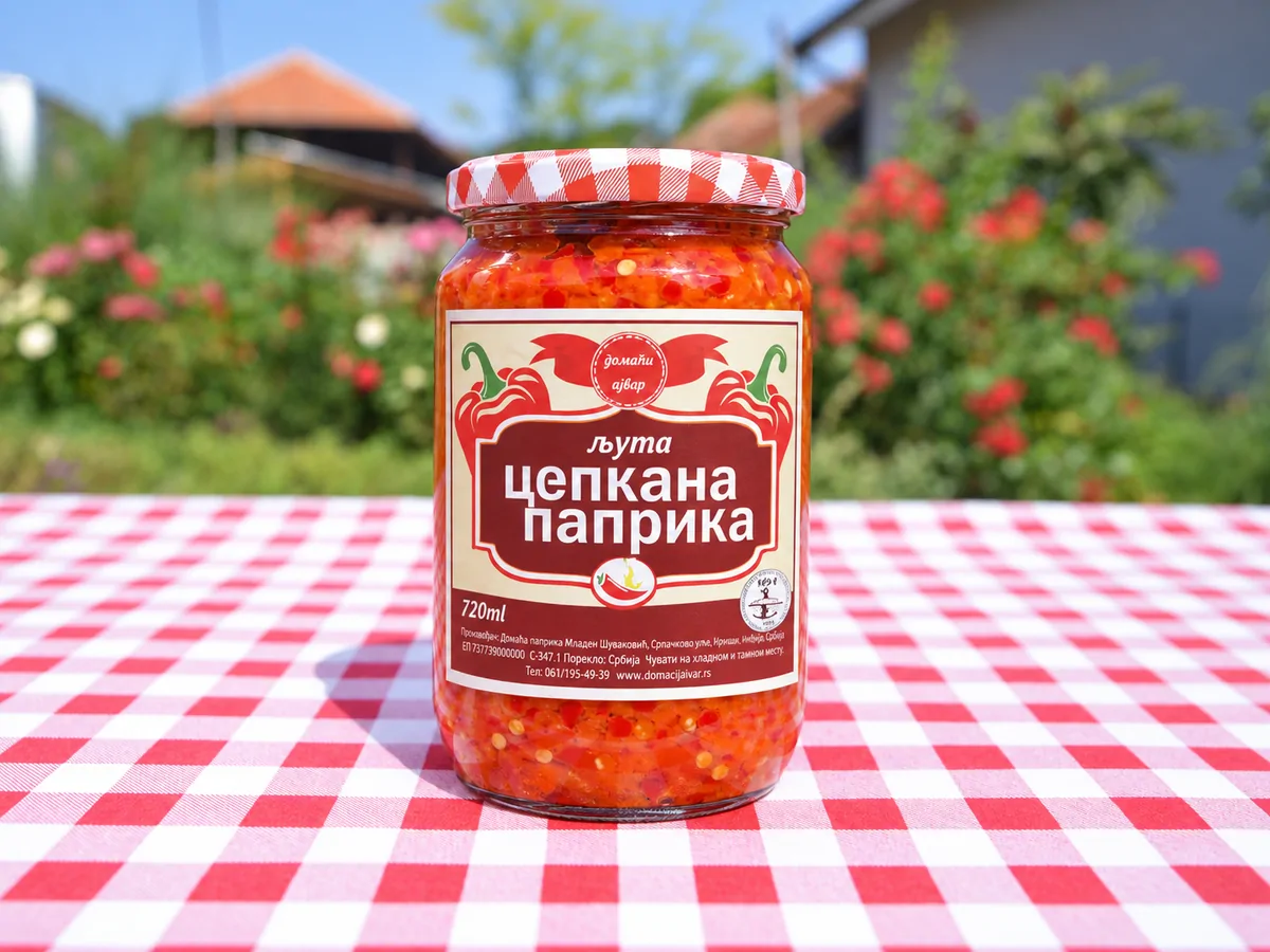 Cepkana paprika ljuta