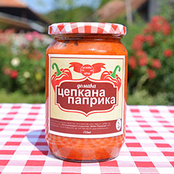 Cepkana paprika 720ml